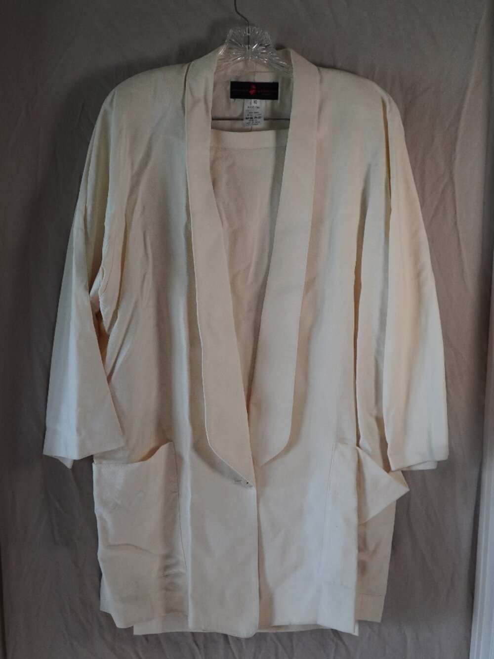 Vintage Hiroko Koshino wool jacket + skirt